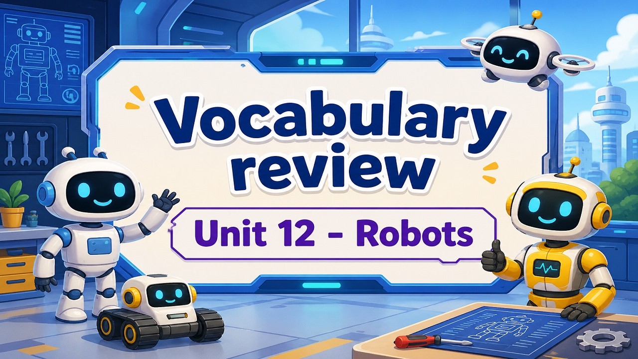 [LỚP 6 GLOBAL SUCCESS  - ÔN TẬP TỪ VỰNG] Unit 12 - Robots