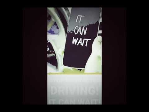 It can wait: stop distracted driving