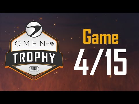 ESWC OMEN Trophy : PUBG - Game 4/15
