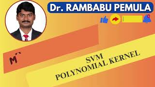 SVM Polynomial Kernel | SVM | Machine Learning | Classification
