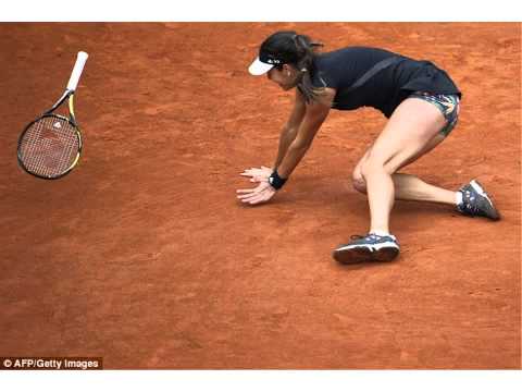 Ana Ivanovic battles into French Open quarter-finals as Serbian star is cheered on by Bayern hero