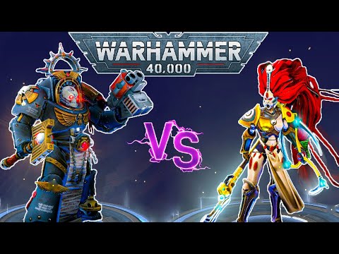 APOLLO DIOMEDES vs JAIN ZAR - Warhammer 40k - Cinematic Battle