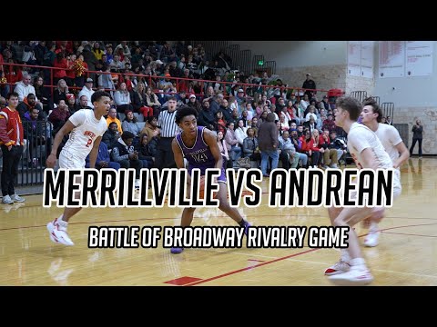 Merrillville and Andrean go head to head in The Battle of Broadway Rivalry Game !!!