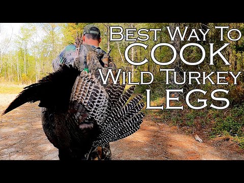CAN YOU COOK Wild Turkey Legs??? Yes!! Here's the BEST WAY to Cook WILD TURKEY LEGS!