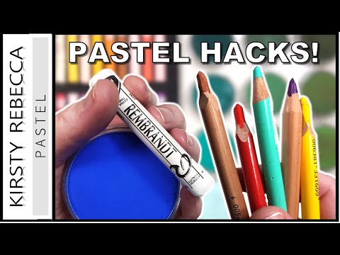 MOST IMPORTANT tips, techniques and hacks YOU should know about for PASTEL drawings!