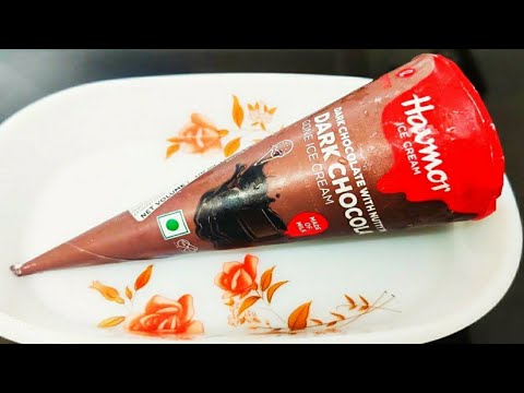 Havmor dark chocolate ice cream cone