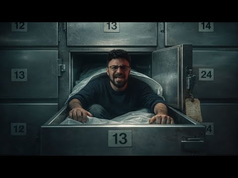 أحمد يونس يقتحم مشرحة الموتى بعد ان يغادر الجميع 😱!! | رعب أحمد يونس 