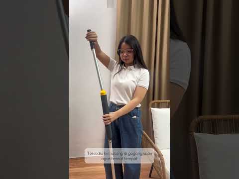 Gambar Proclean Set Sapu & Kemoceng 2 In 1 - Abu-Abu