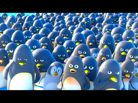 ❄️ De Volta ao Pólo Sul ❄️ Turma da Floresta | Desenho animado