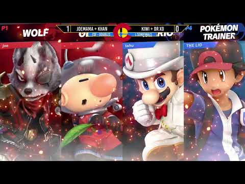 ESF Doubles - Joemama + Khan Vs. Kiwi + Dr XD - Losers Semifinals