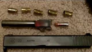 Shooting 9mm ammo through a .40 caliber Glock