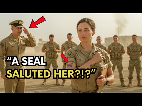 They Laughed at the Tattoo — Until the SEAL Commander Saluted Her and Everyone Froze