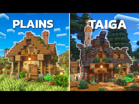3 Cozy Starter Houses You NEED In Minecraft