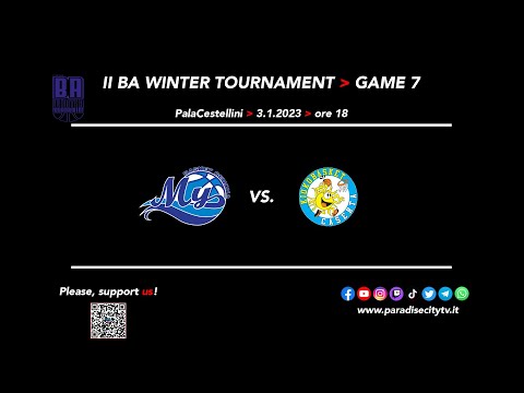 Highlights 2° BA Winter Tournament 2023 - Game 7 - Kiokobasket Caserta vs. My Basket Genova