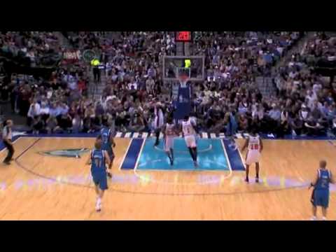 Shawn Marion gives the extra effort, gets the basket and the foul