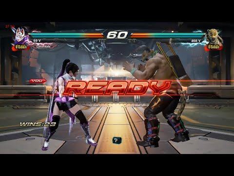 _L7 656_5 Kunimitsu vs King - Tekken 7 ( Uchiha x24 ) Online sin Grafica