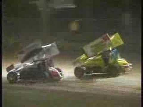 Lacks First sprintcar A Feature Win