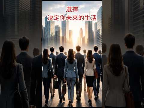 選擇 決定你未來的生活