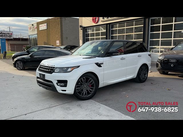 2016 Land Rover Range Rover Sport HST SUPERCHARGED | MERIDIAN | in Cars & Trucks in City of Toronto