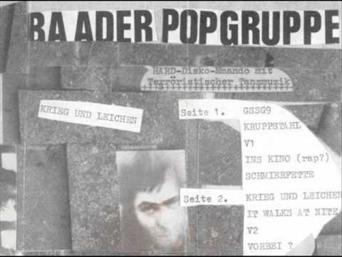 Baader Pop Gruppe - Kruppstahl / Krieg Und Leichen