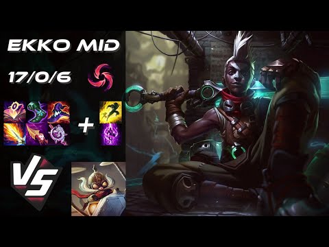 MID Ekko vs Corki - EU Grandmaster Patch 14.13