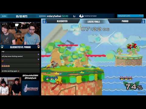 Master Hand Monthly (July 2018) - BlueBuster (Marth) vs. Phrigid (C. Falcon) - SSBM - L. Finals