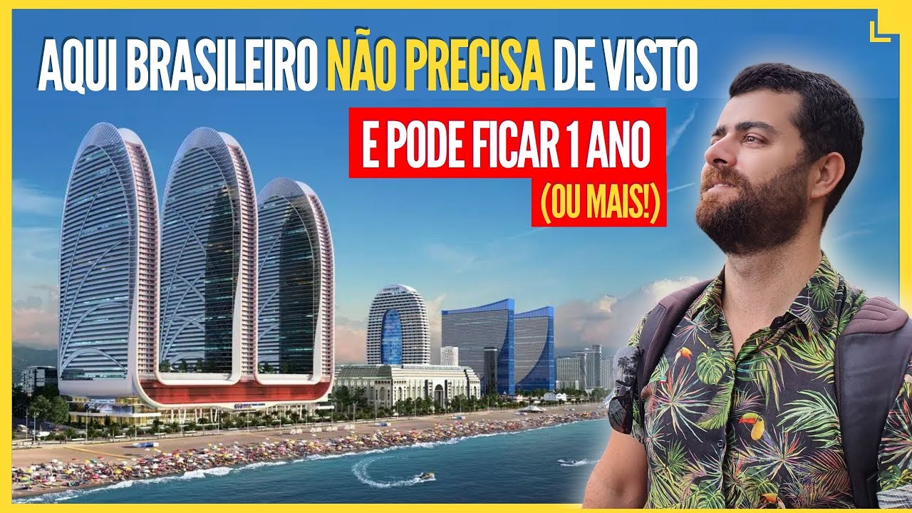 GEÓRGIA - Aqui Brasileiro Entra SEM VISTO e Pode Ficar 1 Ano (Ou Mais)