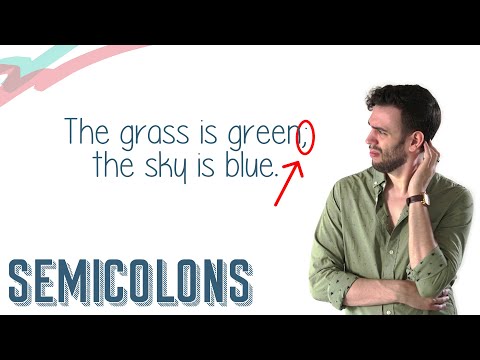 SEMICOLONS | English Lesson