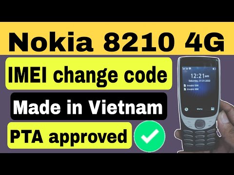nokia 8210 4g imei change codea | nokia 82104g invalid sim sulotion | Nokia Vietnam 8210 imei check