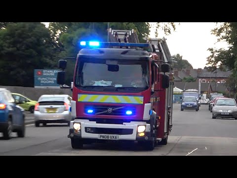 Gorton Second Pump Responding - Greater Manchester Fire And Rescue Service