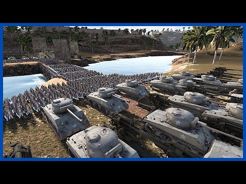 Modern Army & Jedi Knights defend special Archers against Evil Army - Epic Battle Simulator - UEBS 2