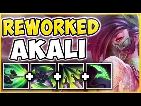 New Akali Rework All Abilities Reveal Teaser - Yeni Akali Ve Bütün Skilleri
