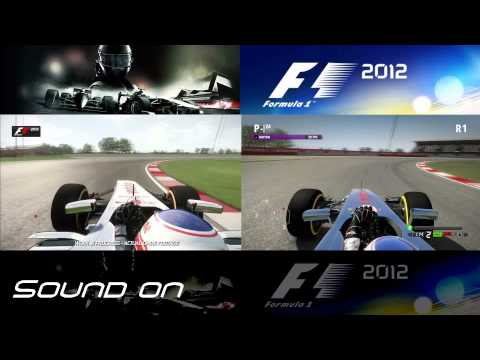 F1 2013 vs F1 2012 Onboard Lap in Silverstone