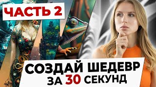 6 СЕКРЕТОВ общения с Midjourney | нейросеть | ЧАСТЬ 2
