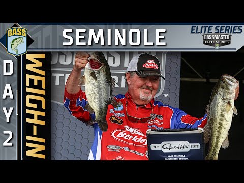 Weigh-in: Day 2 at Lake Seminole (2023 Bassmaster Elite Series)