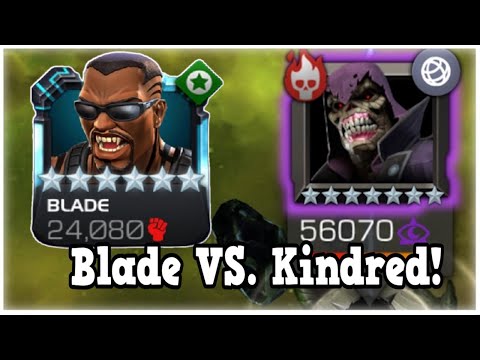 Blade Is an Amazing Kindred Counter! | Marvel Contest of Champions