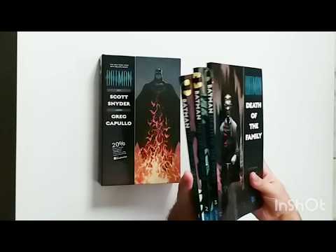 Unboxing Batman Vol 1-3 Slipcase collection