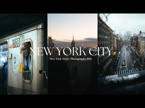 New York Street Photography POV - Sony a7iv - Fujix100v