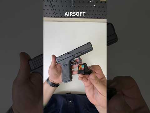 How to install an RMR RED DOT airsoft glock #airsoftpistol #airsoftmx #asmr