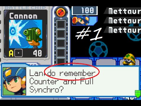 Let's Play Mega Man Battle Network 5 Team Colonel #1 - Re-Training