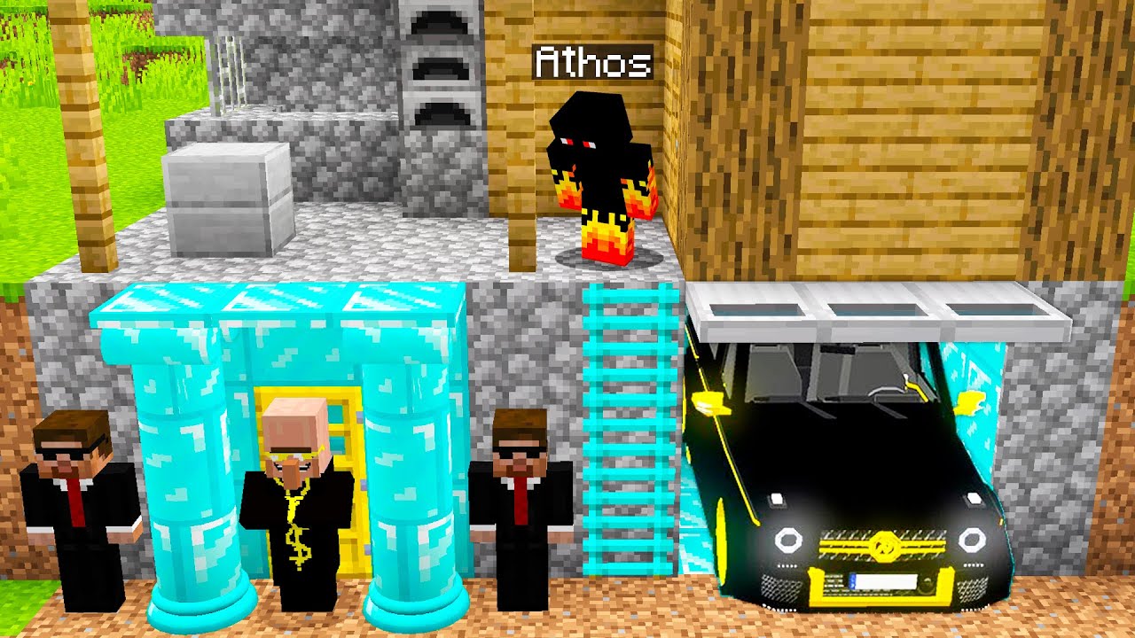 Villager Rico Se Mudou Para Minha Casa