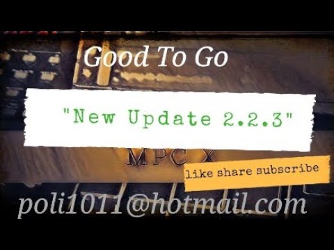 MPCX / MPC live Firmware update 2.2.3 is good to go!