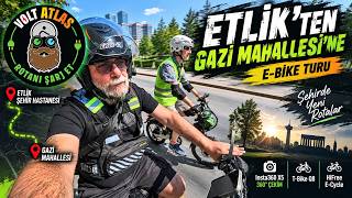 Etlik’ten Gazi Mahallesi’ne E-Bike Turu 🚴⚡ | Insta360 X5 ile 360° Sürü
