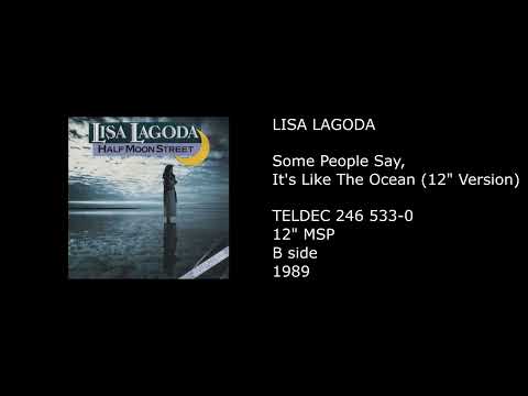 LISA LAGODA - Some People Say, It's Like The Ocean (12'' Version) - 1989