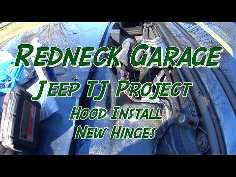 Wrangler TJ Project - Installing Wrangler Hood - Cab Disposal - Rugged Ridge 11205.02