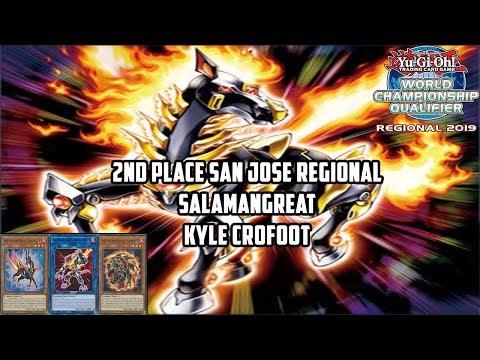 Yu-Gi-Oh! 2nd Place San Jose Regional - Salamangreat - Kyle Crofoot