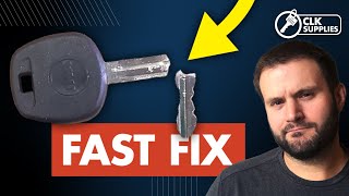 How to Fix a Car Key Broke in Half