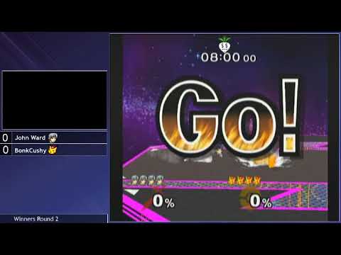 MMOM 154 SSBM - John Ward (Marth) Vs. BonkCushy (Pikachu) - Winners Round 3