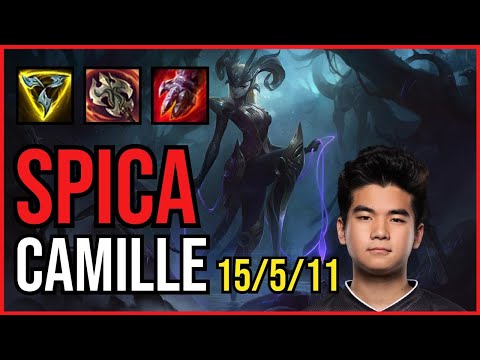 SPICA - CAMILLE vs. TRYNDAMERE Top | NA DIAMOND | PATCH 11.2