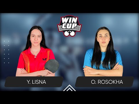 15:45 Yaroslava Lisna - Oleksandra Rosokha West 4 WIN CUP 06.03.2024 | TABLE TENNIS WINCUP